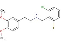 N-(2-chloro-6-fluorobenzyl)-2-(3,4-dimethoxyphenyl)ethanamine hydrochloride