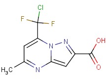 7-[chloro(difluoro)methyl]-5-methylpyrazolo[1,5-a]pyrimidine-2-carboxylic acid