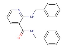 N-benzyl-2-(benzylamino)nicotinamide