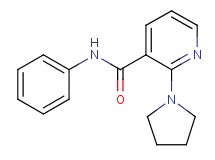 N-phenyl-2-(1-pyrrolidinyl)nicotinamide
