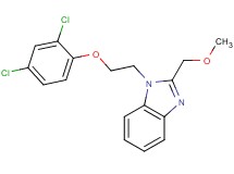 1-[2-(2,4-dichlorophenoxy)ethyl]-2-(methoxymethyl)-1H-benzimidazole
