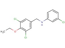 (3-chlorophenyl)(3,5-dichloro-4-ethoxybenzyl)amine hydrochloride
