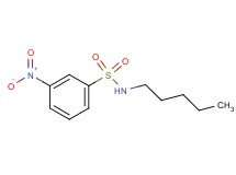 3-nitro-N-pentylbenzenesulfonamide
