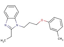 2-ethyl-1-[3-(3-methylphenoxy)propyl]-1H-benzimidazole