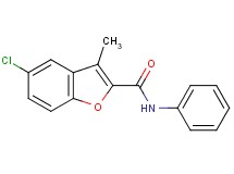 5-chloro-3-methyl-N-phenyl-1-benzofuran-2-carboxamide