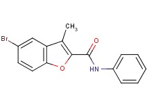 5-bromo-3-methyl-N-phenyl-1-benzofuran-2-carboxamide