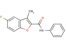 5-fluoro-3-methyl-N-phenyl-1-benzofuran-2-carboxamide