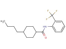 4-butyl-N-[2-(trifluoromethyl)phenyl]cyclohexanecarboxamide
