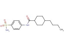 N-[4-(aminosulfonyl)phenyl]-4-butylcyclohexanecarboxamide