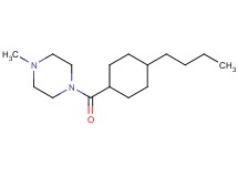 1-[(4-butylcyclohexyl)carbonyl]-4-methylpiperazine hydrochloride