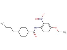 4-butyl-N-(4-ethoxy-2-nitrophenyl)cyclohexanecarboxamide