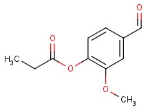 4-formyl-2-methoxyphenyl propionate