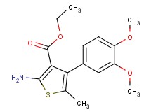 ethyl 2-amino-4-(3,4-dimethoxyphenyl)-5-methyl-3-thiophenecarboxylate
