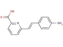 6-[2-(4-aminophenyl)vinyl]-2-pyridinecarboxylic acid