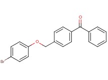 {4-[(4-bromophenoxy)methyl]phenyl}(phenyl)methanone