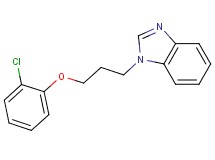 1-[3-(2-chlorophenoxy)propyl]-1H-benzimidazole