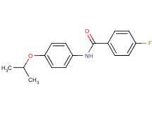 4-fluoro-N-(4-isopropoxyphenyl)benzamide