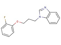 1-[3-(2-fluorophenoxy)propyl]-1H-benzimidazole