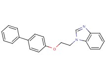 1-[2-(4-biphenylyloxy)ethyl]-1H-benzimidazole