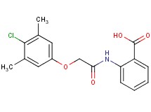 2-{[(4-chloro-3,5-dimethylphenoxy)acetyl]amino}benzoic acid