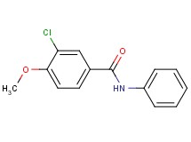 3-chloro-4-methoxy-N-phenylbenzamide