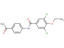 N-(4-acetylphenyl)-3,5-dichloro-4-ethoxybenzamide
