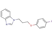 1-[3-(4-iodophenoxy)propyl]-1H-benzimidazole