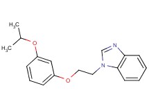 1-[2-(3-isopropoxyphenoxy)ethyl]-1H-benzimidazole