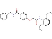 N-benzyl-4-{2-[(2,6-diethylphenyl)amino]-2-oxoethoxy}benzamide