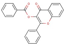 4-oxo-2-phenyl-4H-chromen-3-yl benzoate