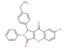 7-chloro-1-(4-ethylphenyl)-2-phenyl-1,2-dihydrochromeno[2,3-c]pyrrole-3,9-dione