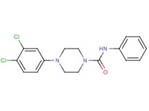 4-(3,4-dichlorophenyl)-N-phenyl-1-piperazinecarboxamide