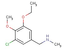 (3-chloro-5-ethoxy-4-methoxybenzyl)methylamine hydrochloride