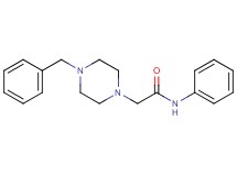 2-(4-benzyl-1-piperazinyl)-N-phenylacetamide