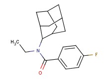 N-2-adamantyl-N-ethyl-4-fluorobenzamide