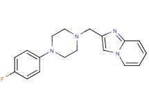 2-{[4-(4-fluorophenyl)-1-piperazinyl]methyl}imidazo[1,2-a]pyridine