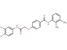 4-{2-[(3,4-dichlorophenyl)amino]-2-oxoethoxy}-N-(2,3-dimethylphenyl)benzamide