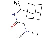 N~1~-[1-(1-adamantyl)ethyl]-N~2~,N~2~-dimethylglycinamide hydrochloride