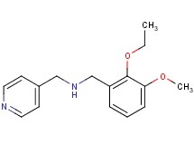 (2-ethoxy-3-methoxybenzyl)(4-pyridinylmethyl)amine hydrochloride