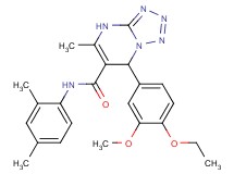 N-(2,4-dimethylphenyl)-7-(4-ethoxy-3-methoxyphenyl)-5-methyl-4,7-dihydrotetrazolo[1,5-a]pyrimidine-6-carboxamide