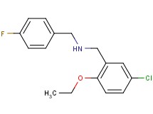 (5-chloro-2-ethoxybenzyl)(4-fluorobenzyl)amine hydrochloride