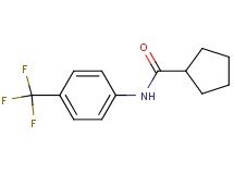 N-[4-(trifluoromethyl)phenyl]cyclopentanecarboxamide