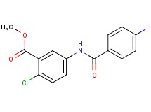 methyl 2-chloro-5-[(4-iodobenzoyl)amino]benzoate
