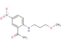 2-[(3-methoxypropyl)amino]-5-nitrobenzamide