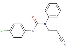 N'-(4-chlorophenyl)-N-(2-cyanoethyl)-N-phenylurea