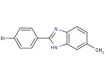 2-(4-bromophenyl)-6-methyl-1H-benzimidazole