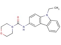 N-(9-ethyl-9H-carbazol-3-yl)-4-morpholinecarboxamide