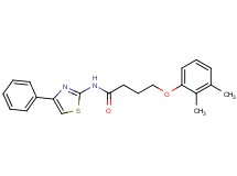 4-(2,3-dimethylphenoxy)-N-(4-phenyl-1,3-thiazol-2-yl)butanamide