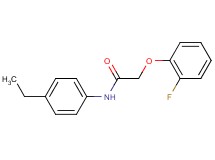 N-(4-ethylphenyl)-2-(2-fluorophenoxy)acetamide