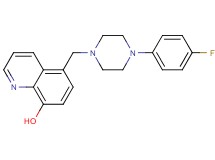 5-{[4-(4-fluorophenyl)-1-piperazinyl]methyl}-8-quinolinol